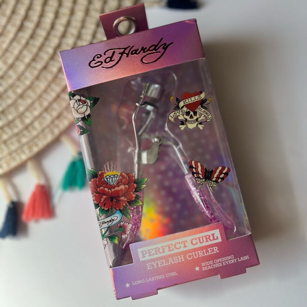 Ed Hardy Perfect Curl Eyelash Curler NIB